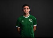 9 November 2021; Oisin McEntee during a Republic of Ireland Men's U21 portrait session at the Carlton Hotel in Tyrrelstown, Dublin. Photo by David Fitzgerald/Sportsfile