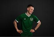 9 November 2021; Andy Lyons during a Republic of Ireland Men's U21 portrait session at the Carlton Hotel in Tyrrelstown, Dublin. Photo by David Fitzgerald/Sportsfile