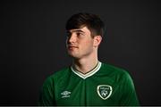 9 November 2021; Colm Whelan during a Republic of Ireland Men's U21 portrait session at the Carlton Hotel in Tyrrelstown, Dublin. Photo by David Fitzgerald/Sportsfile