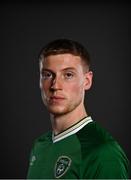 9 November 2021; Mark McGuinness during a Republic of Ireland Men's U21 portrait session at the Carlton Hotel in Tyrrelstown, Dublin. Photo by David Fitzgerald/Sportsfile