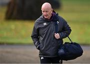 10 November 2021; Team masseur Dave Revins arrives for Ireland rugby squad training at Carton House in Maynooth, Kildare. Photo by Piaras Ó Mídheach/Sportsfile