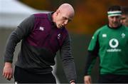 10 November 2021; Forwards coach Paul O'Connell during Ireland rugby squad training at Carton House in Maynooth, Kildare. Photo by Piaras Ó Mídheach/Sportsfile