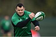 10 November 2021; Cian Healy during Ireland rugby squad training at Carton House in Maynooth, Kildare. Photo by Piaras Ó Mídheach/Sportsfile