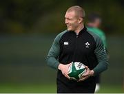 10 November 2021; Keith Earls during Ireland rugby squad training at Carton House in Maynooth, Kildare. Photo by Piaras Ó Mídheach/Sportsfile