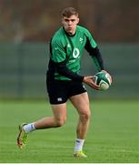 10 November 2021; Garry Ringrose during Ireland rugby squad training at Carton House in Maynooth, Kildare. Photo by Brendan Moran/Sportsfile