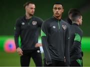10 November 2021; Adam Idah during a Republic of Ireland training session at the Aviva Stadium in Dublin. Photo by Stephen McCarthy/Sportsfile