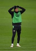 10 November 2021; Callum Robinson during a Republic of Ireland training session at the Aviva Stadium in Dublin. Photo by Stephen McCarthy/Sportsfile