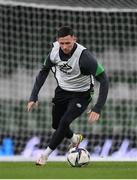 10 November 2021; Alan Browne during a Republic of Ireland training session at the Aviva Stadium in Dublin. Photo by Stephen McCarthy/Sportsfile