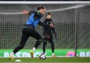 10 November 2021; Will Keane during a Republic of Ireland training session at the Aviva Stadium in Dublin. Photo by Stephen McCarthy/Sportsfile