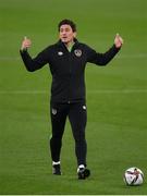 10 November 2021; Coach Keith Andrews during a Republic of Ireland training session at the Aviva Stadium in Dublin. Photo by Stephen McCarthy/Sportsfile