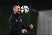 10 November 2021; Conor Hourihane during a Republic of Ireland training session at the Aviva Stadium in Dublin. Photo by Stephen McCarthy/Sportsfile