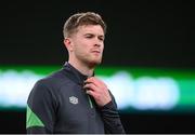 10 November 2021; Nathan Collins during a Republic of Ireland training session at the Aviva Stadium in Dublin. Photo by Stephen McCarthy/Sportsfile