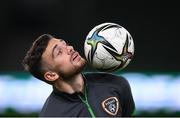 10 November 2021; Troy Parrott during a Republic of Ireland training session at the Aviva Stadium in Dublin. Photo by Stephen McCarthy/Sportsfile