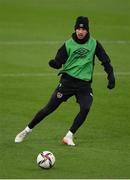 10 November 2021; Callum Robinson during a Republic of Ireland training session at the Aviva Stadium in Dublin. Photo by Stephen McCarthy/Sportsfile