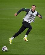 10 November 2021; Will Keane during a Republic of Ireland training session at the Aviva Stadium in Dublin. Photo by Stephen McCarthy/Sportsfile