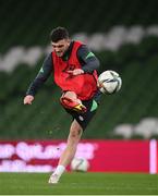 10 November 2021; Troy Parrott during a Republic of Ireland training session at the Aviva Stadium in Dublin. Photo by Stephen McCarthy/Sportsfile