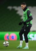 10 November 2021; Matt Doherty during a Republic of Ireland training session at the Aviva Stadium in Dublin. Photo by Stephen McCarthy/Sportsfile