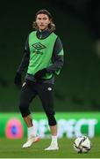 10 November 2021; Jeff Hendrick during a Republic of Ireland training session at the Aviva Stadium in Dublin. Photo by Stephen McCarthy/Sportsfile