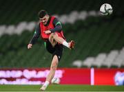 10 November 2021; Troy Parrott during a Republic of Ireland training session at the Aviva Stadium in Dublin. Photo by Stephen McCarthy/Sportsfile