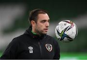 10 November 2021; Coach Stephen Rice during a Republic of Ireland training session at the Aviva Stadium in Dublin. Photo by Stephen McCarthy/Sportsfile