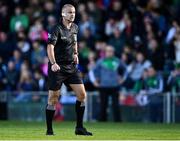 24 October 2021; Referee Eamonn Stapleton during the Limerick County Senior Club Hurling Championship Final match between Kilmallock and Patrickswell at TUS Gaelic Grounds in Limerick. Photo by Piaras Ó Mídheach/Sportsfile