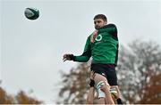 10 November 2021; Iain Henderson during Ireland rugby squad training at Carton House in Maynooth, Kildare. Photo by Brendan Moran/Sportsfile