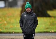 10 November 2021; Mental skills coach Gary Keegan arrives for Ireland rugby squad training at Carton House in Maynooth, Kildare. Photo by Piaras Ó Mídheach/Sportsfile