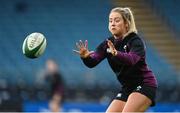 11 November 2021; Stacey Flood during the Ireland women's captain's run at RDS Arena in Dublin. Photo by Harry Murphy/Sportsfile