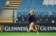 11 November 2021; Stacey Flood during the Ireland women's captain's run at RDS Arena in Dublin. Photo by Harry Murphy/Sportsfile