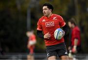 11 November 2021; Anton Lienert-Brown during a New Zealand All Blacks rugby squad training at UCD Bowl in Dublin. Photo by Sam Barnes/Sportsfile