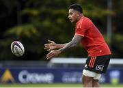 11 November 2021; Shannon Frizell during a New Zealand All Blacks rugby squad training at UCD Bowl in Dublin. Photo by Sam Barnes/Sportsfile