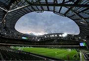 11 November 2021; A general view of the Aviva Stadium in Dublin before the FIFA World Cup 2022 qualifying group A match between Republic of Ireland and Portugal at the Aviva Stadium in Dublin. Photo by Seb Daly/Sportsfile