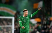 11 November 2021; Callum Robinson of Republic of Ireland after the FIFA World Cup 2022 qualifying group A match between Republic of Ireland and Portugal at the Aviva Stadium in Dublin. Photo by Stephen McCarthy/Sportsfile