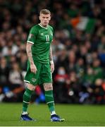 11 November 2021; James McClean of Republic of Ireland during the FIFA World Cup 2022 qualifying group A match between Republic of Ireland and Portugal at the Aviva Stadium in Dublin. Photo by Stephen McCarthy/Sportsfile