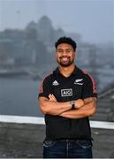 12 November 2021; New Zealand rugby international Ardie Savea pictured at AIG’s offices in Dublin City Centre. They were taking part in a special live stream event with Dublin GAA players about diversity, equality and inclusion as part of AIG’s #EffortIsEqual campaign. Photo by Harry Murphy/Sportsfile