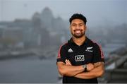 12 November 2021; New Zealand rugby international Ardie Savea pictured at AIG’s offices in Dublin City Centre. They were taking part in a special live stream event with Dublin GAA players about diversity, equality and inclusion as part of AIG’s #EffortIsEqual campaign. Photo by Harry Murphy/Sportsfile