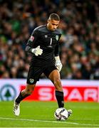 11 November 2021; Republic of Ireland goalkeeper Gavin Bazunu during the FIFA World Cup 2022 qualifying group A match between Republic of Ireland and Portugal at the Aviva Stadium in Dublin. Photo by Seb Daly/Sportsfile