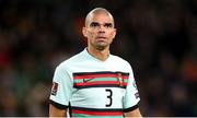 11 November 2021; Pepe of Portugal during the FIFA World Cup 2022 qualifying group A match between Republic of Ireland and Portugal at the Aviva Stadium in Dublin. Photo by Stephen McCarthy/Sportsfile