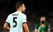 11 November 2021; Diogo Dalot of Portugal during the FIFA World Cup 2022 qualifying group A match between Republic of Ireland and Portugal at the Aviva Stadium in Dublin. Photo by Stephen McCarthy/Sportsfile