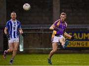 6 November 2021; Paul Mannion of Kilmacud Crokes scores a point during the Go Ahead Dublin County Senior Club Football Championship Semi-Final match between Kilmacud Crokes and Ballyboden St Enda's at Parnell Park in Dublin. Photo by Sam Barnes/Sportsfile