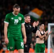 11 November 2021; Republic of Ireland manager Stephen Kenny following the FIFA World Cup 2022 qualifying group A match between Republic of Ireland and Portugal at the Aviva Stadium in Dublin. Photo by Stephen McCarthy/Sportsfile