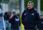 12 November 2021; Head coach Ian Foster during New Zealand captain's run at the UCD Bowl in Dublin. Photo by Brendan Moran/Sportsfile