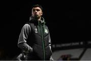 12 November 2021; Danny Mandroiu of Shamrock Rovers before the SSE Airtricity League Premier Division match between Bohemians and Shamrock Rovers at Dalymount Park in Dublin. Photo by Ramsey Cardy/Sportsfile