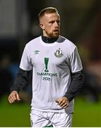 12 November 2021; Sean Hoare of Shamrock Rovers before the SSE Airtricity League Premier Division match between Bohemians and Shamrock Rovers at Dalymount Park in Dublin. Photo by Ramsey Cardy/Sportsfile