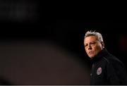 12 November 2021; Bohemians manager Keith Long before the SSE Airtricity League Premier Division match between Bohemians and Shamrock Rovers at Dalymount Park in Dublin. Photo by Seb Daly/Sportsfile