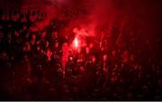 12 November 2021; Bohemians supporters before the SSE Airtricity League Premier Division match between Bohemians and Shamrock Rovers at Dalymount Park in Dublin. Photo by Seb Daly/Sportsfile