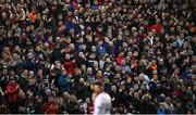 12 November 2021; Bohemians supporters during the SSE Airtricity League Premier Division match between Bohemians and Shamrock Rovers at Dalymount Park in Dublin. Photo by Ramsey Cardy/Sportsfile