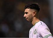 12 November 2021; Danny Mandroiu of Shamrock Rovers following his side's defeat in the SSE Airtricity League Premier Division match between Bohemians and Shamrock Rovers at Dalymount Park in Dublin. Photo by Ramsey Cardy/Sportsfile