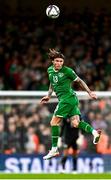 11 November 2021; Jeff Hendrick of Republic of Ireland during the FIFA World Cup 2022 qualifying group A match between Republic of Ireland and Portugal at the Aviva Stadium in Dublin. Photo by Eóin Noonan/Sportsfile