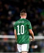 12 November 2021; Dale Taylor of Northern Ireland during the FIFA World Cup 2022 qualifying group C match between Northern Ireland and Lithuania at National Football Stadium, Windsor Park in Belfast. Photo by David Fitzgerald/Sportsfile